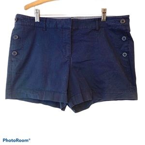 NAUTICA HIGH WAIST SHORTS BLUE SZ 14